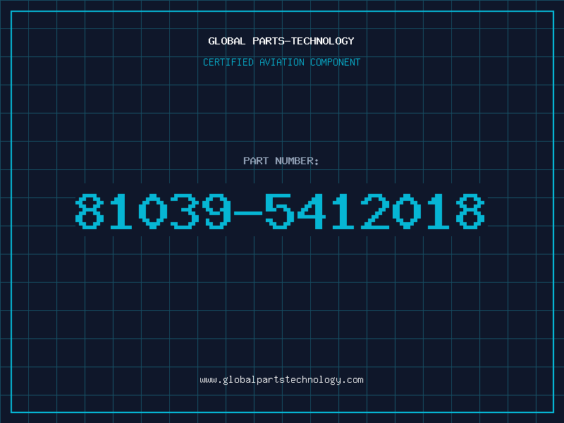 Aviation Part 81039-5412018