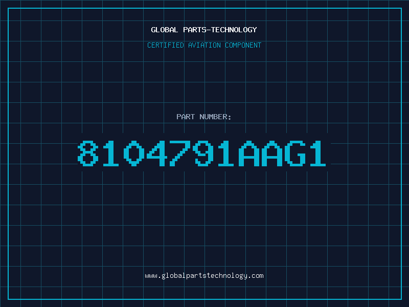 Aviation Part 8104791AAG1