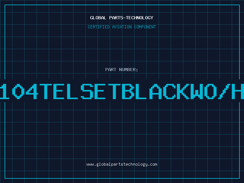 Aviation Part 8104TELSETBLACKWO/HS