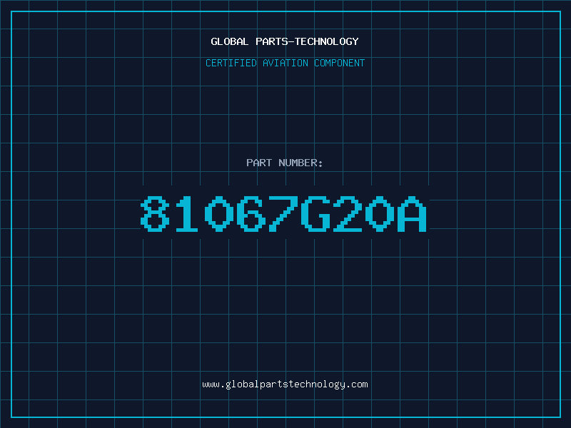 Aviation Part 81067G20A