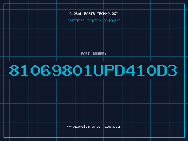 Aviation Part 81069801UPD410D3