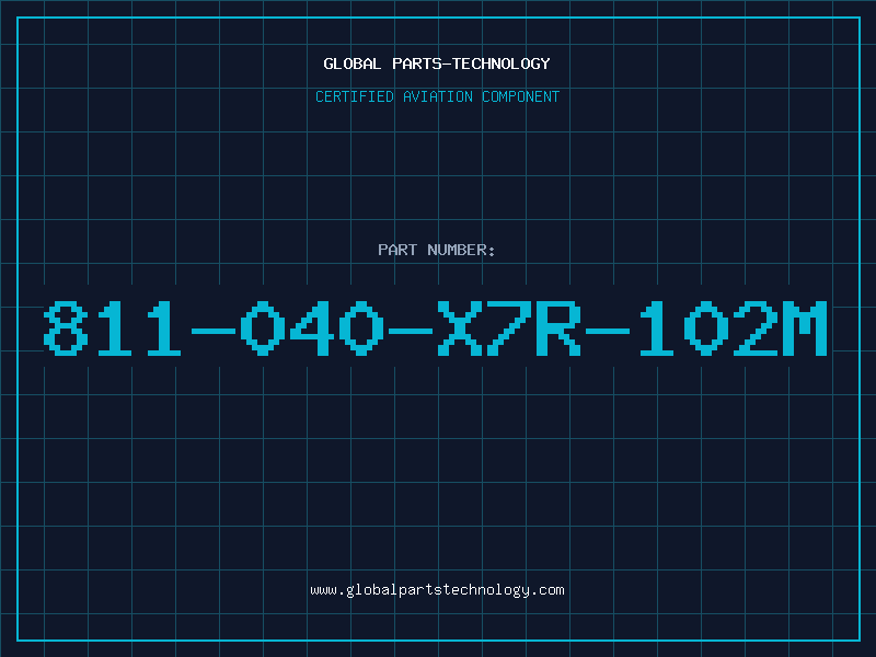 Aviation Part 811-040-X7R-102M