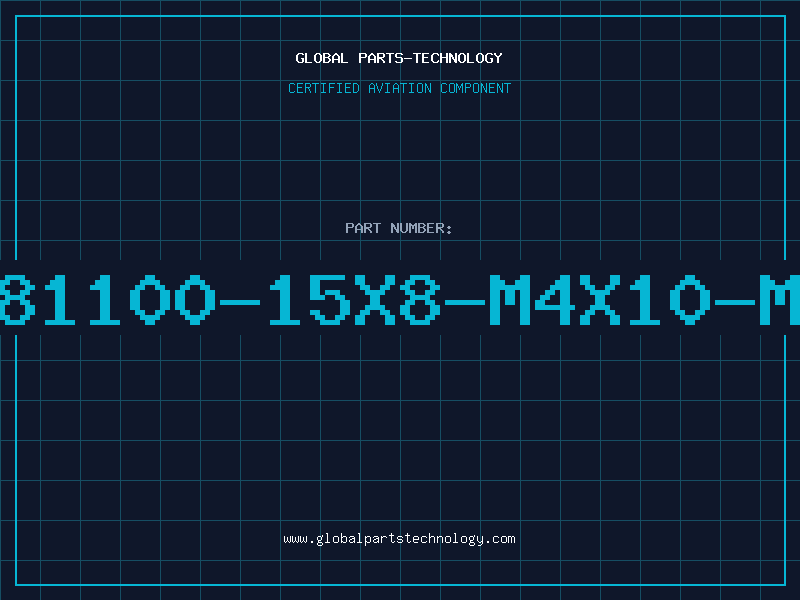 Aviation Part 81100-15X8-M4X10-M