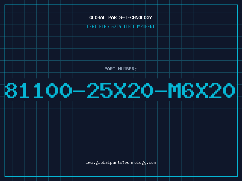 Aviation Part 81100-25X20-M6X20