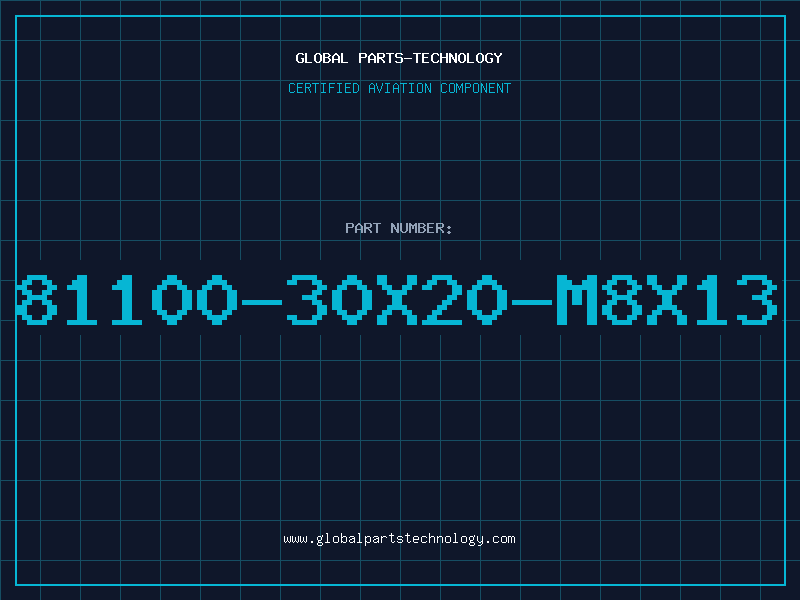 Aviation Part 81100-30X20-M8X13
