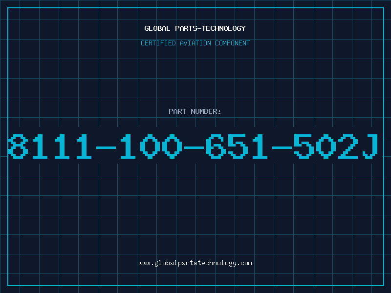 Aviation Part 8111-100-651-502J