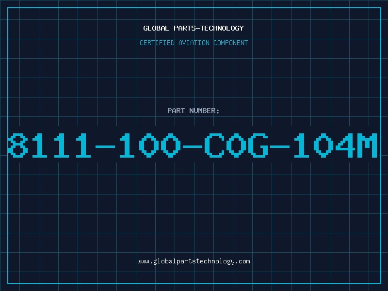 Aviation Part 8111-100-C0G-104M