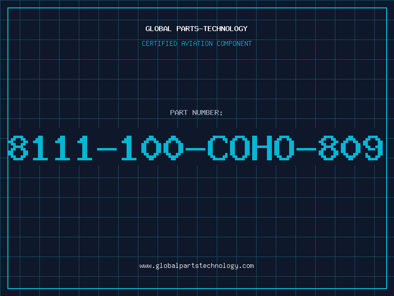 Aviation Part 8111-100-COHO-809