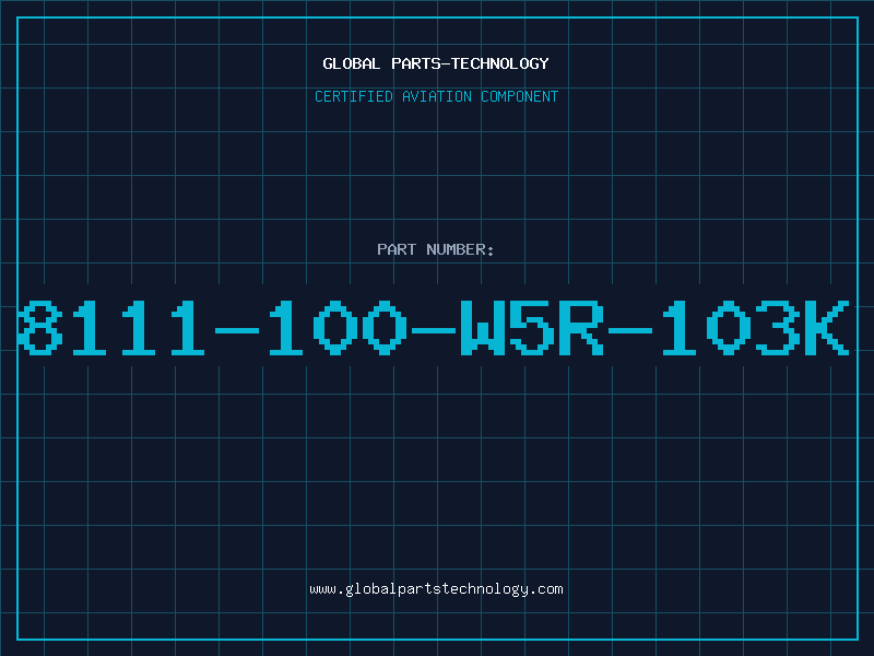 Aviation Part 8111-100-W5R-103K
