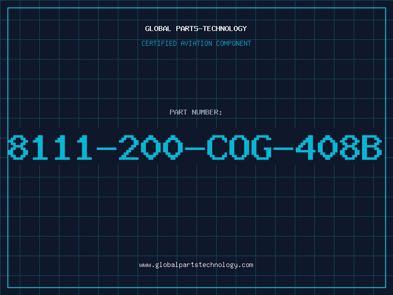 Aviation Part 8111-200-COG-408B
