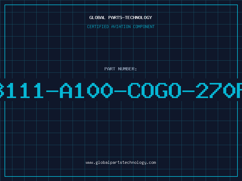 Aviation Part 8111-A100-COGO-270F