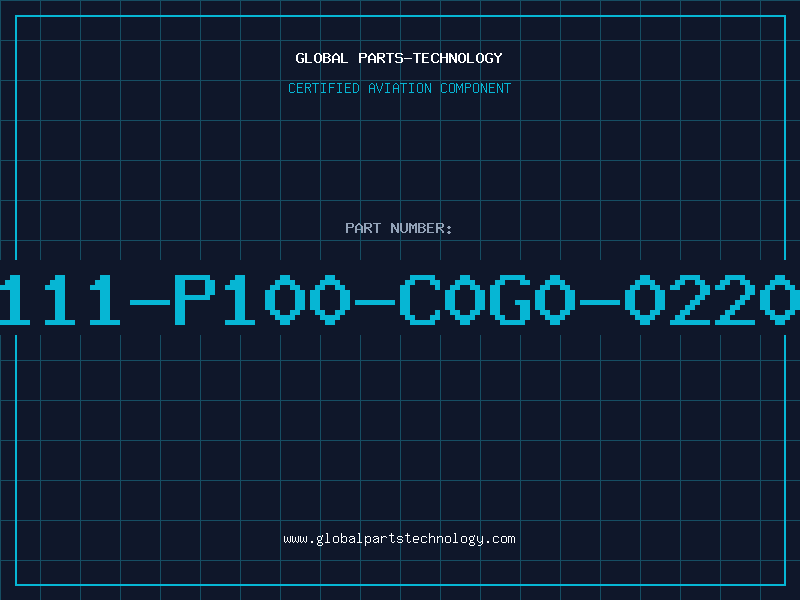 Aviation Part 8111-P100-C0G0-0220K