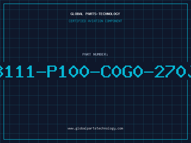 Aviation Part 8111-P100-C0G0-270J