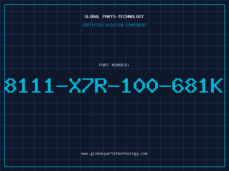 Aviation Part 8111-X7R-100-681K