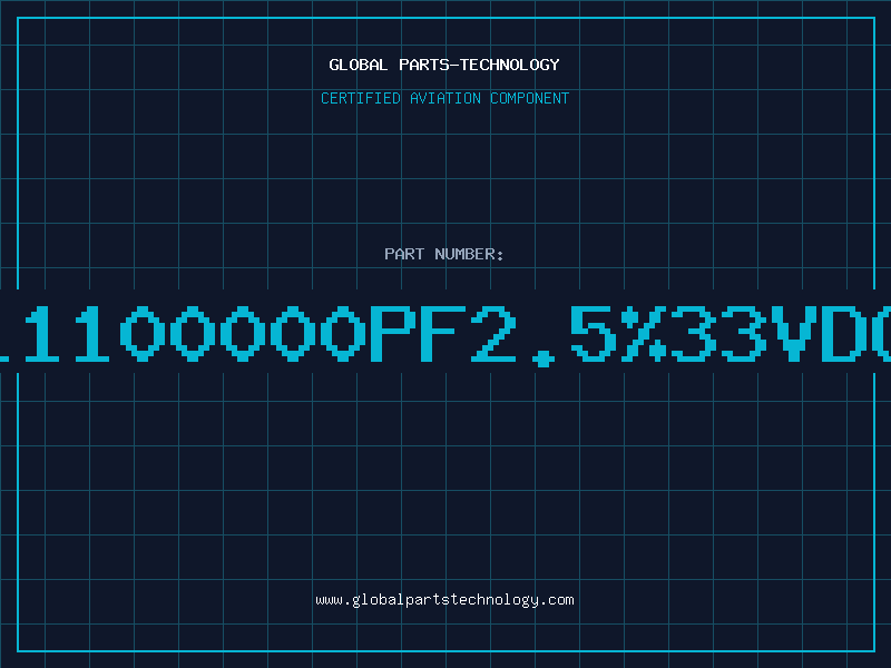 Aviation Part 811100000PF2.5%33Vdc4