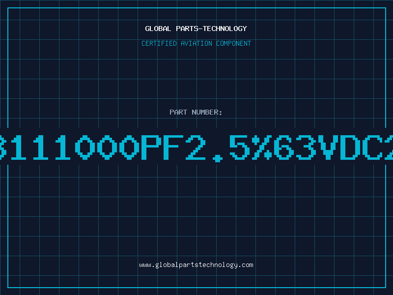 Aviation Part 8111000PF2.5%63Vdc2