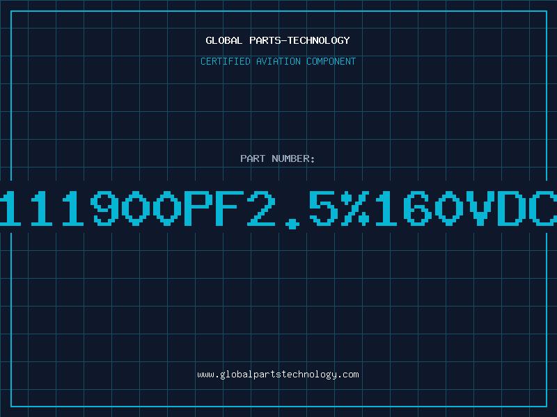 Aviation Part 8111900PF2.5%160Vdc2