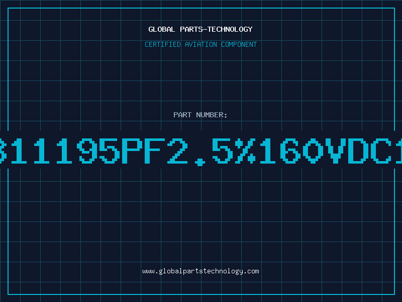 Aviation Part 811195PF2.5%160Vdc1