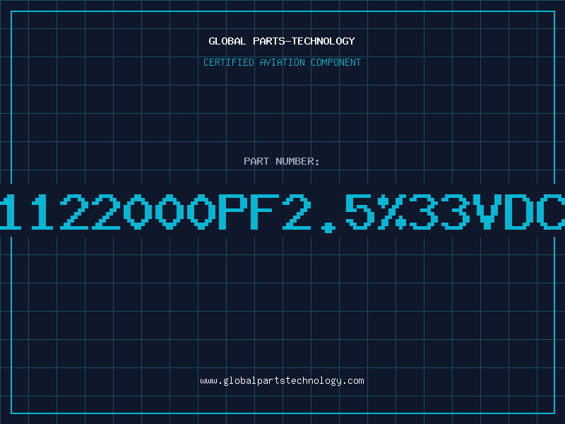 Aviation Part 81122000PF2.5%33Vdc3