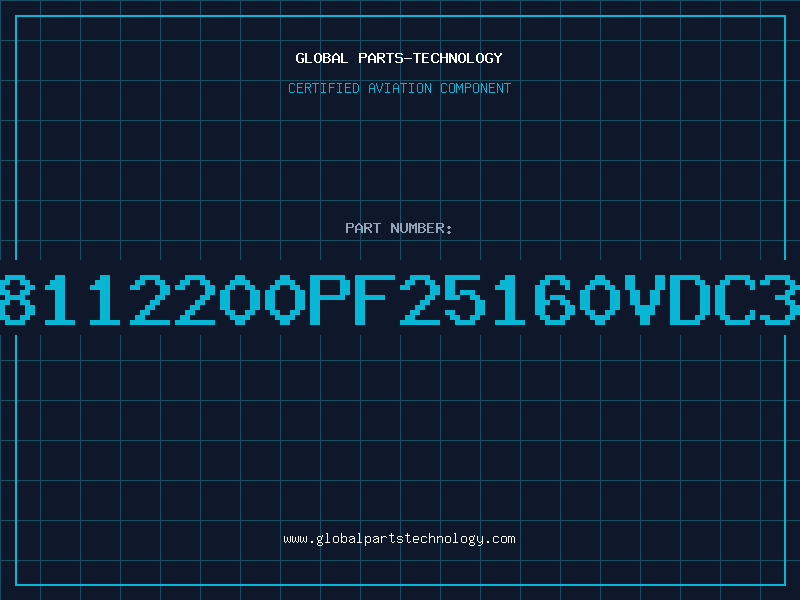 Aviation Part 8112200PF25160Vdc3