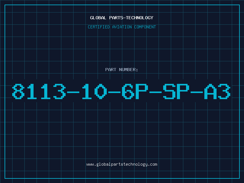 Aviation Part 8113-10-6P-SP-A3