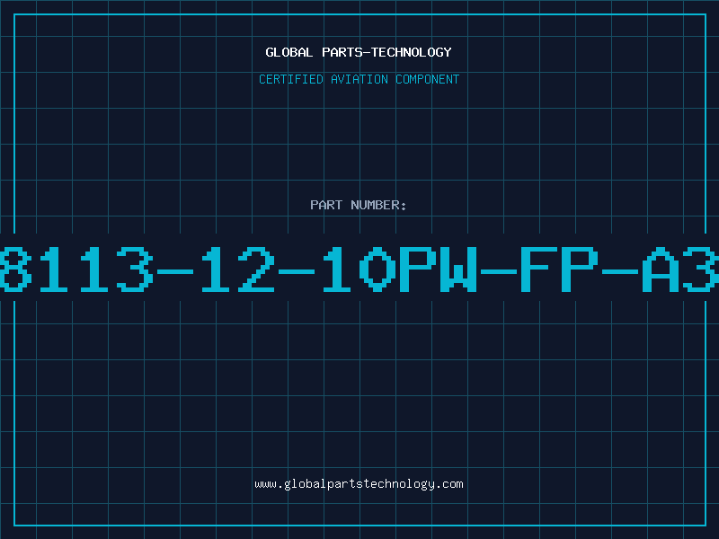 Aviation Part 8113-12-10PW-FP-A3