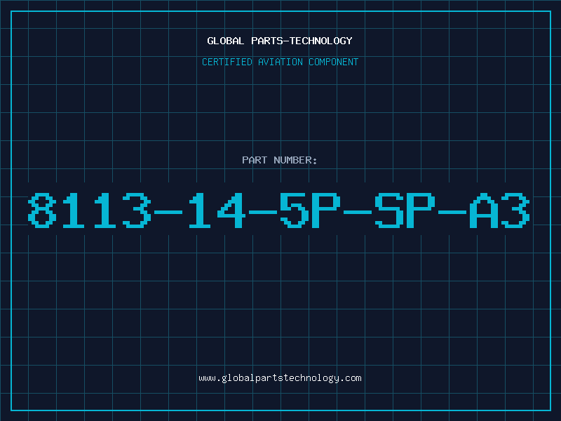 Aviation Part 8113-14-5P-SP-A3