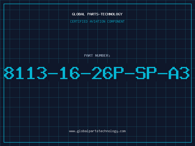 Aviation Part 8113-16-26P-SP-A3