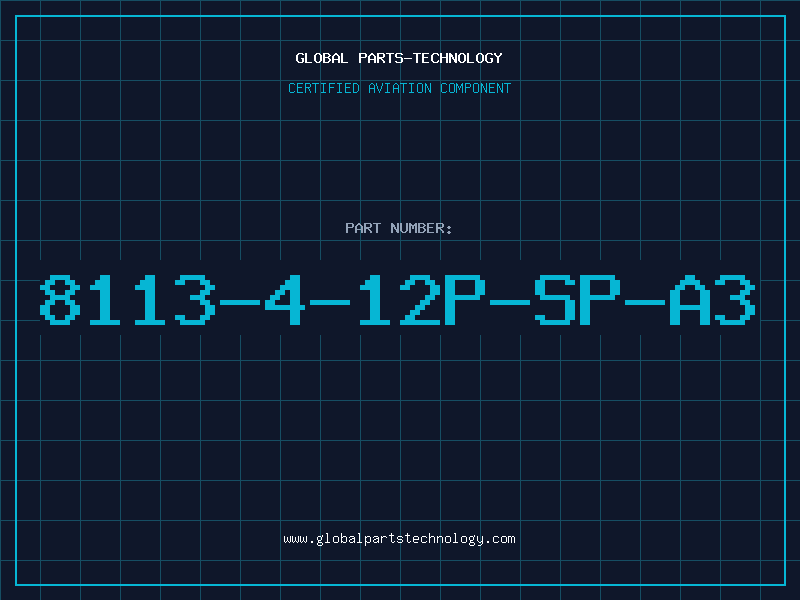 Aviation Part 8113-4-12P-SP-A3