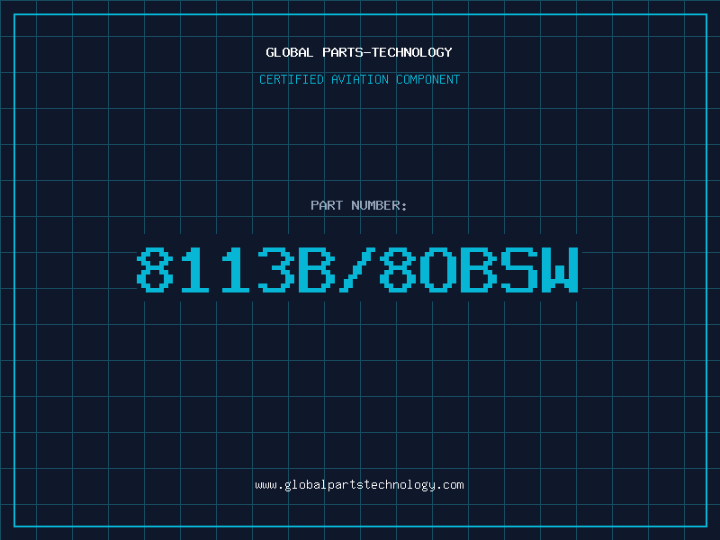 Aviation Part 8113B/8OBSW