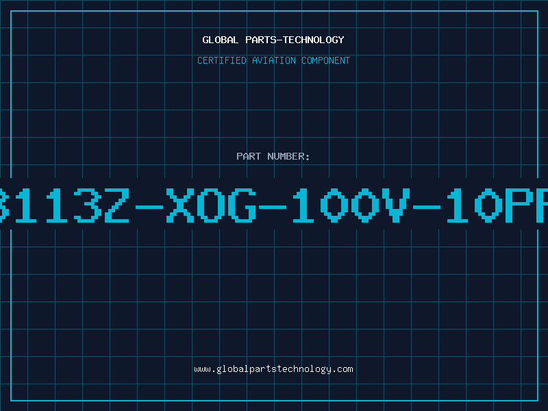 Aviation Part 8113Z-XOG-100V-10PF