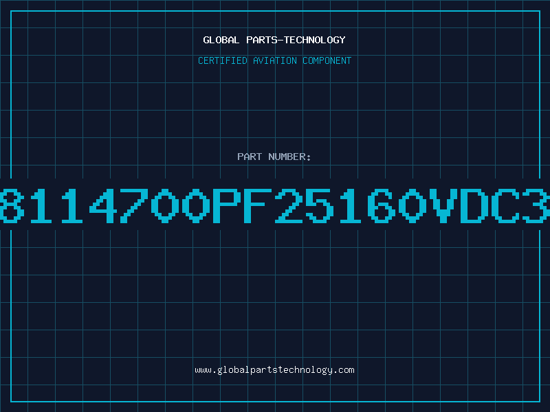 Aviation Part 8114700PF25160Vdc3