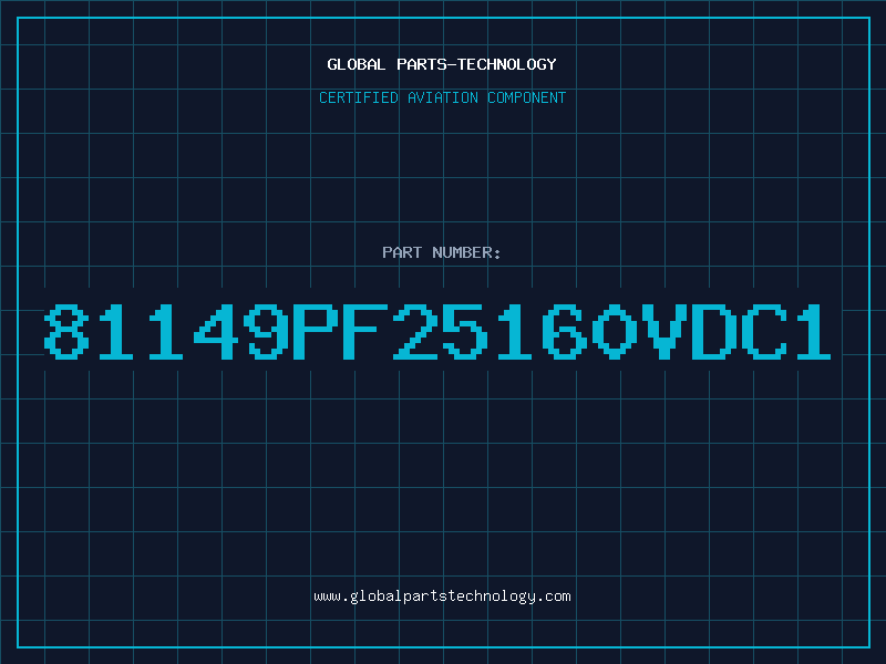 Aviation Part 81149PF25160Vdc1