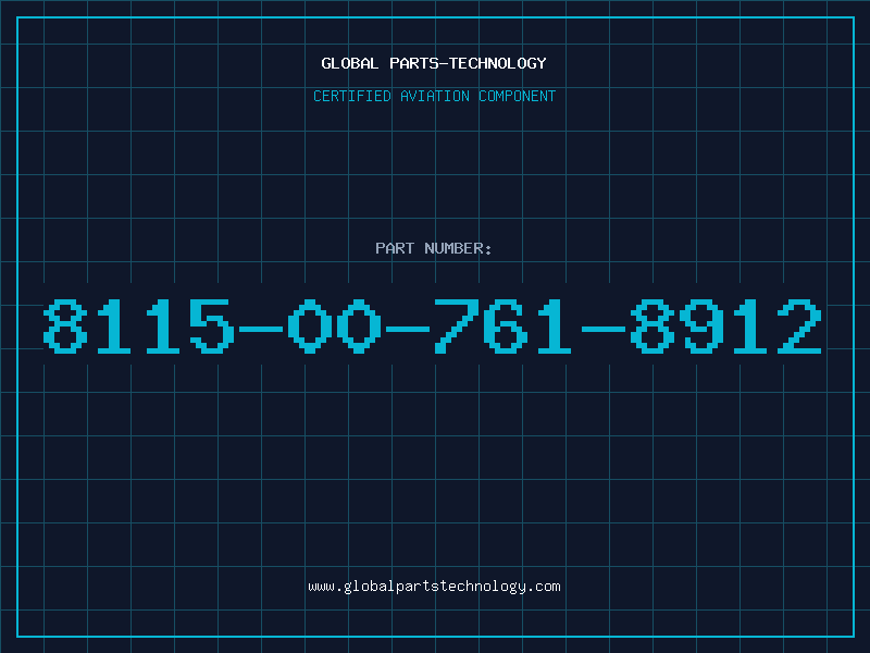 Aviation Part 8115-00-761-8912