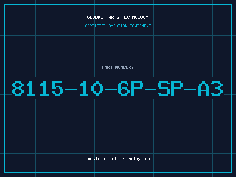 Aviation Part 8115-10-6P-SP-A3