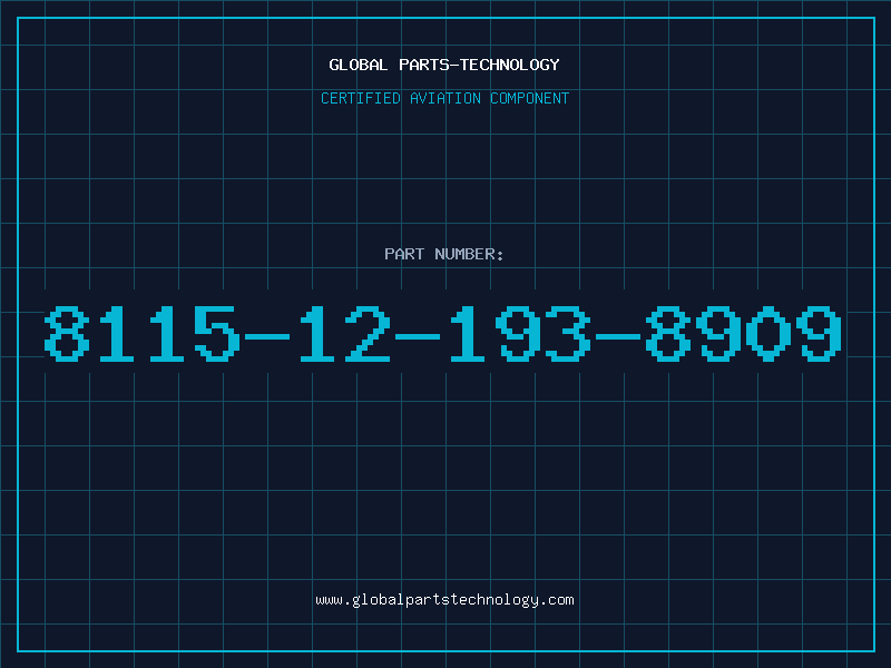 Aviation Part 8115-12-193-8909