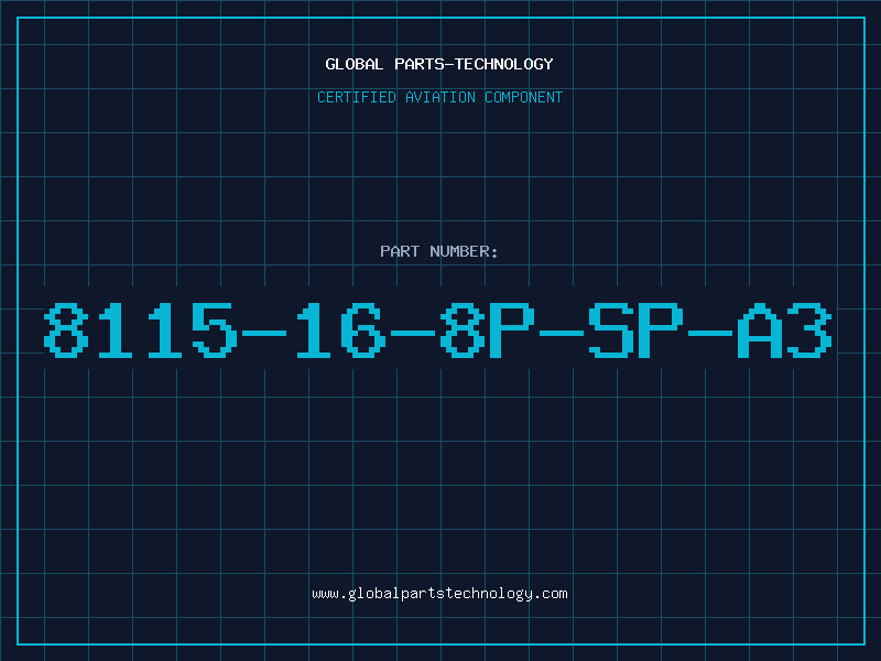 Aviation Part 8115-16-8P-SP-A3