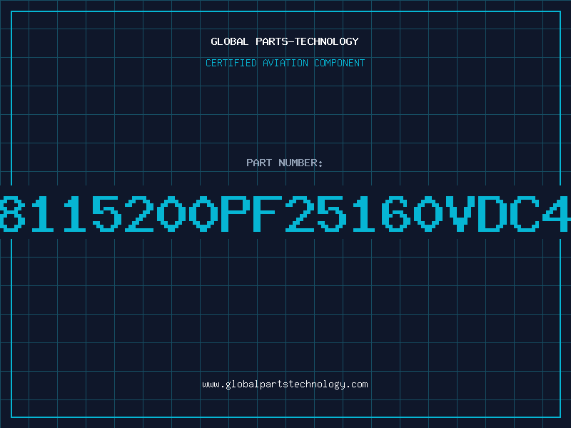 Aviation Part 8115200PF25160Vdc4