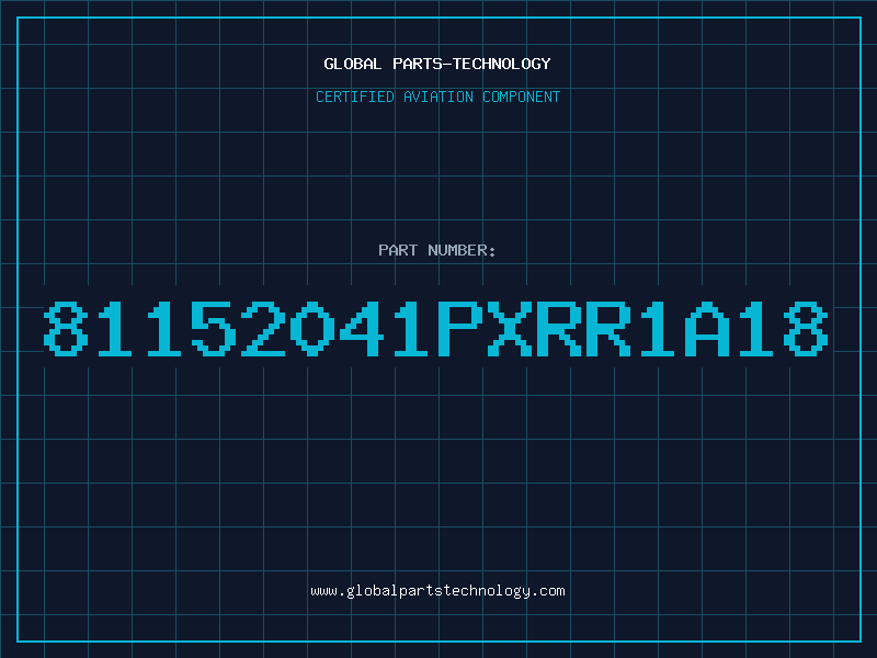 Aviation Part 81152041PXRR1A18
