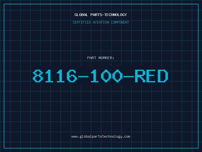 Aviation Part 8116-100-RED