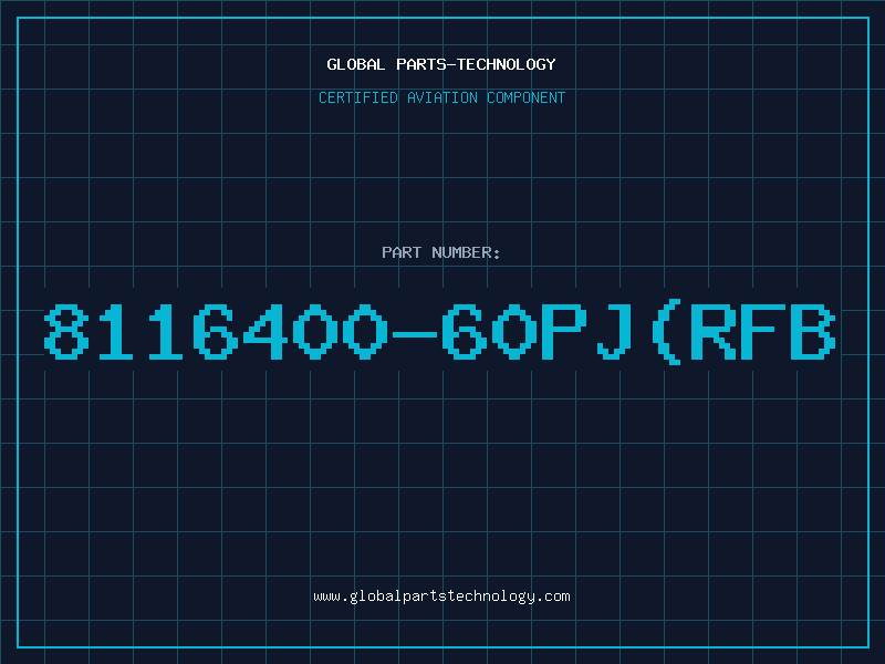 Aviation Part 8116400-60PJ(RFB