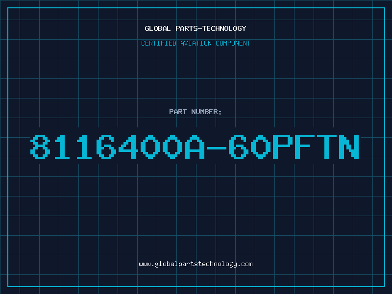 Aviation Part 8116400A-60PFTN