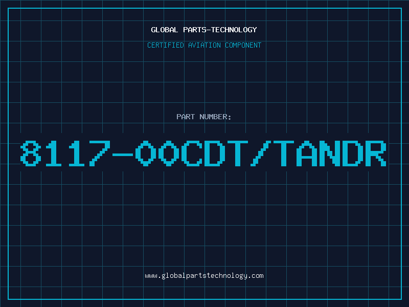 Aviation Part 8117-00CDT/TANDR