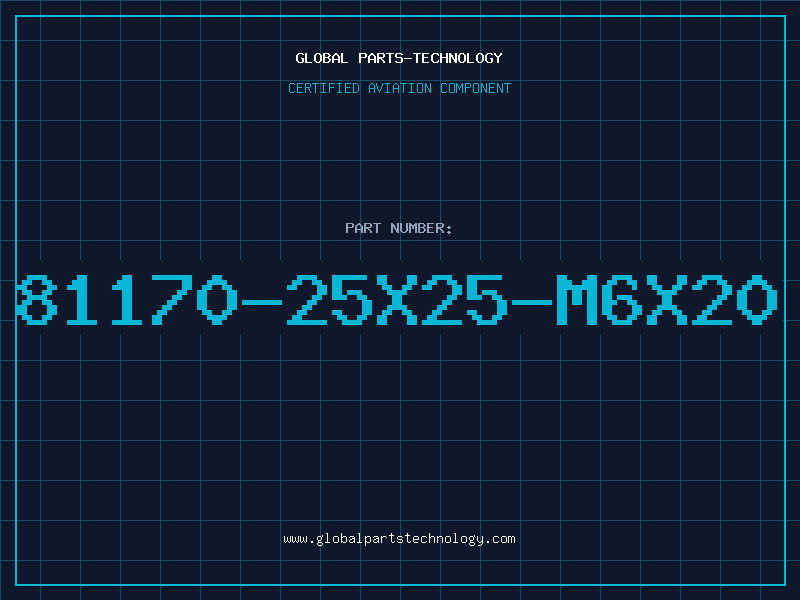 Aviation Part 81170-25X25-M6X20