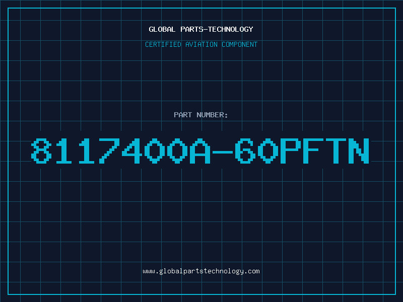 Aviation Part 8117400A-60PFTN