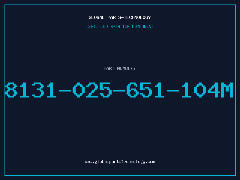 Aviation Part 8131-025-651-104M