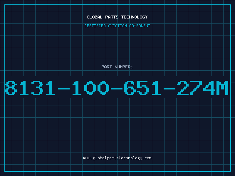 Aviation Part 8131-100-651-274M