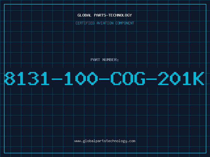 Aviation Part 8131-100-COG-201K
