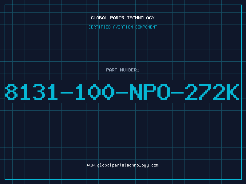 Aviation Part 8131-100-NPO-272K