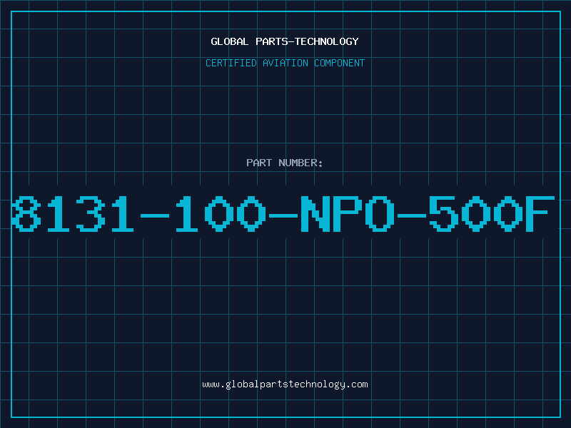 Aviation Part 8131-100-NPO-500F